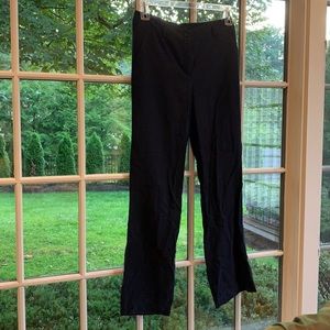 Navy wide leg lightweight super soft Talbots pants
